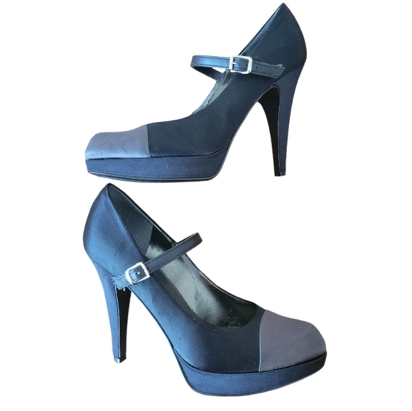 Nine West Blair Waldorf Color-Block Mary Jane Heels Size 7 - Picture 5 of 7